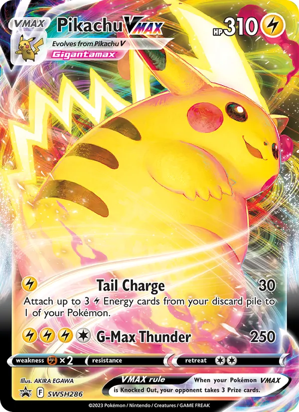 Pikachu VMAX SWSH286 · SWSH Black Star Promos
