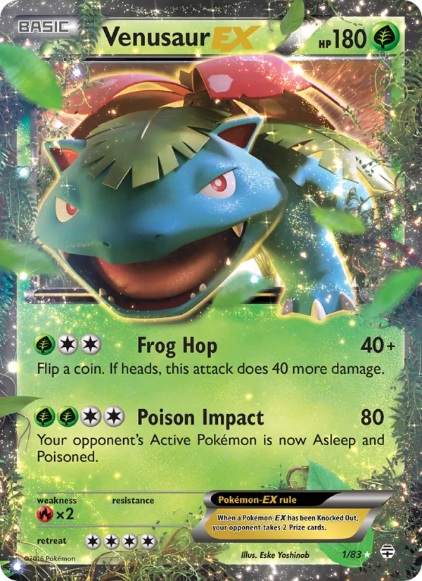 Venusaur EX 1 · Generations