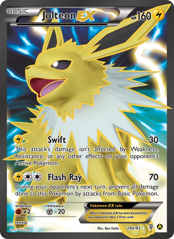 Jolteon EX 28 · Generations
