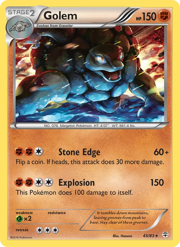 Golem 45 · Generations