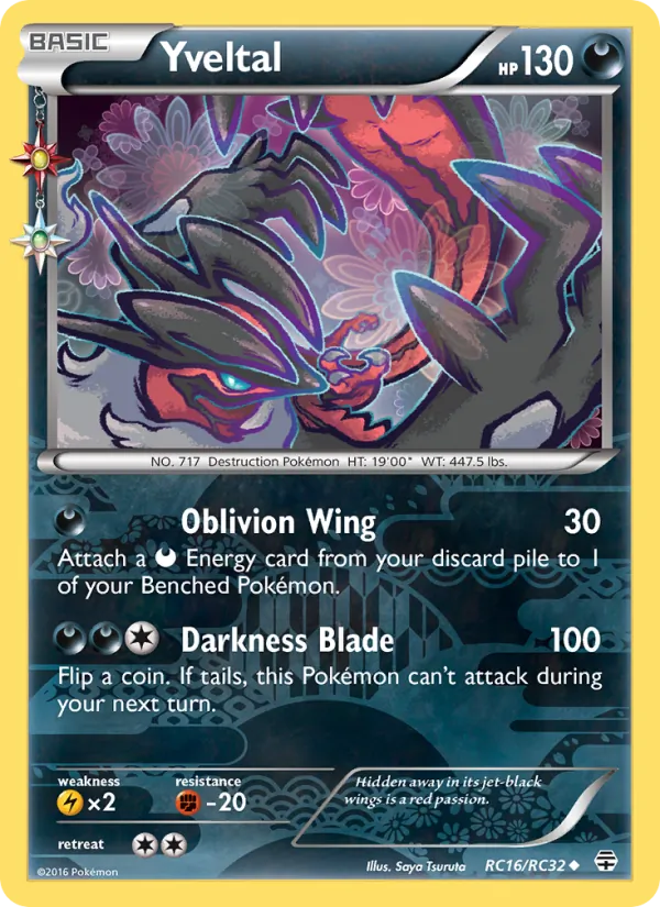 Yveltal RC16 · Generations