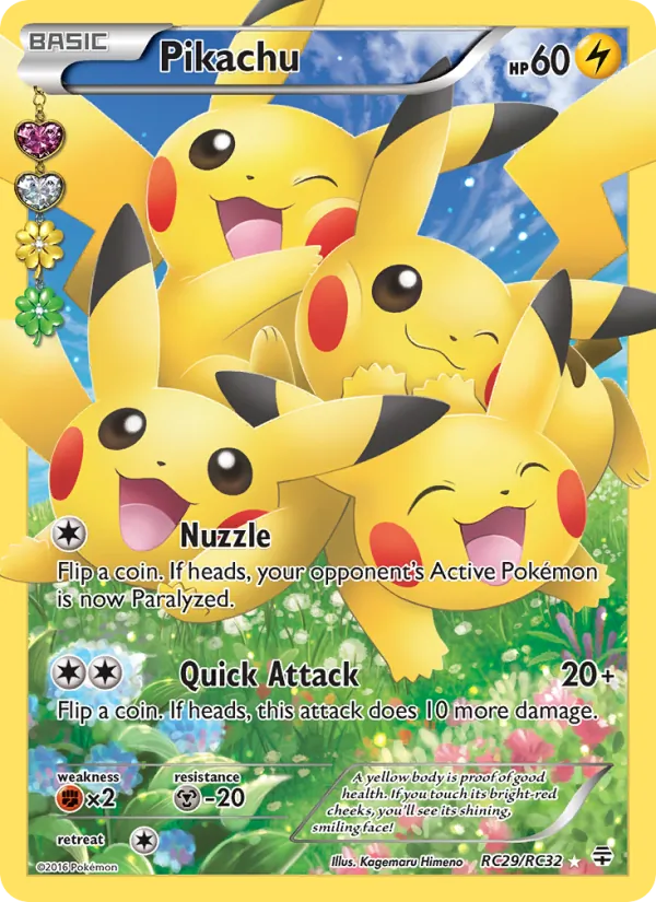 Pikachu RC29 · Generations