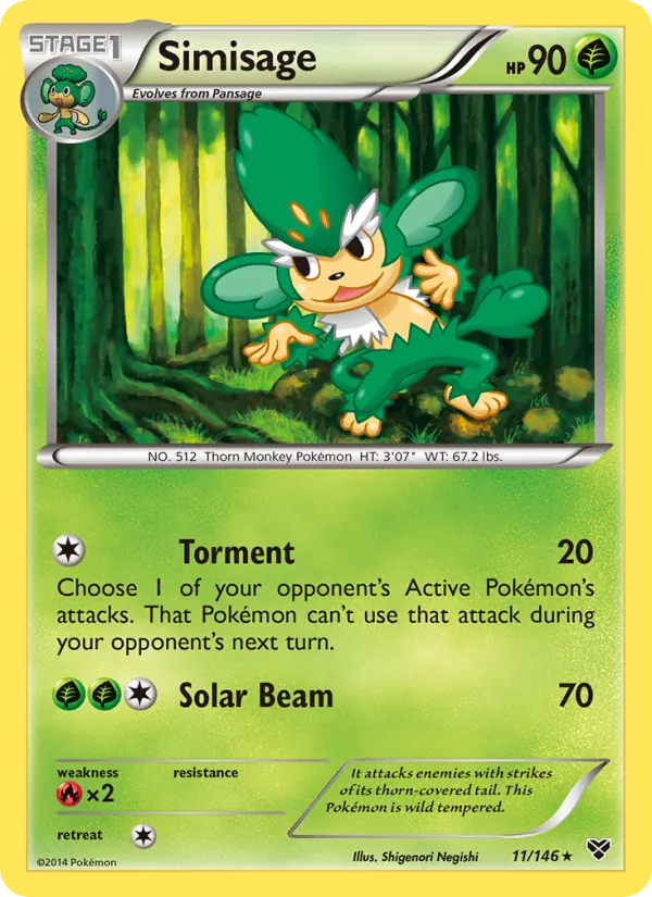 Simisage 11 · XY