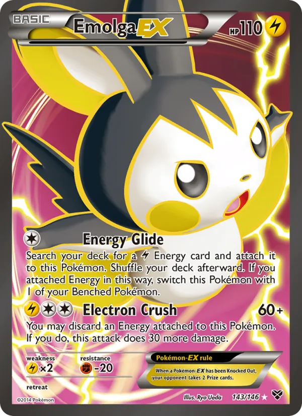 Emolga EX 143 · XY