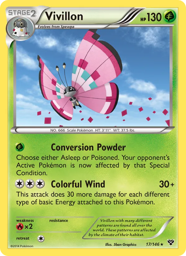 Vivillon 17 · XY