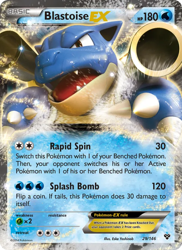 Blastoise EX 29 · XY