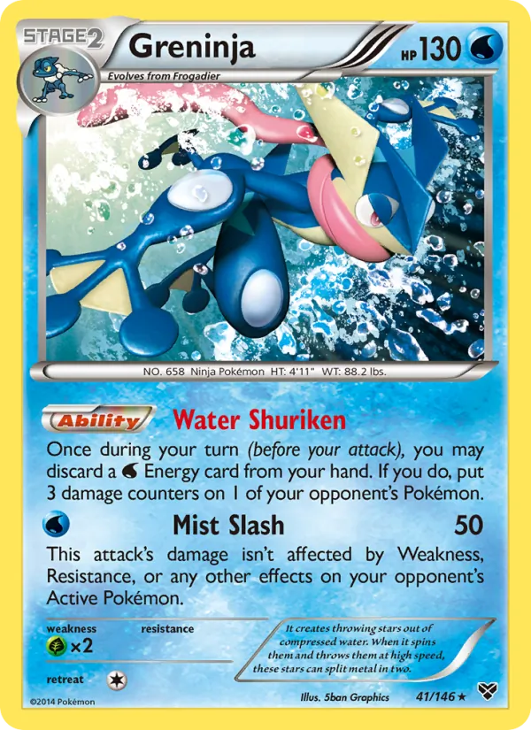 Greninja 41 · XY