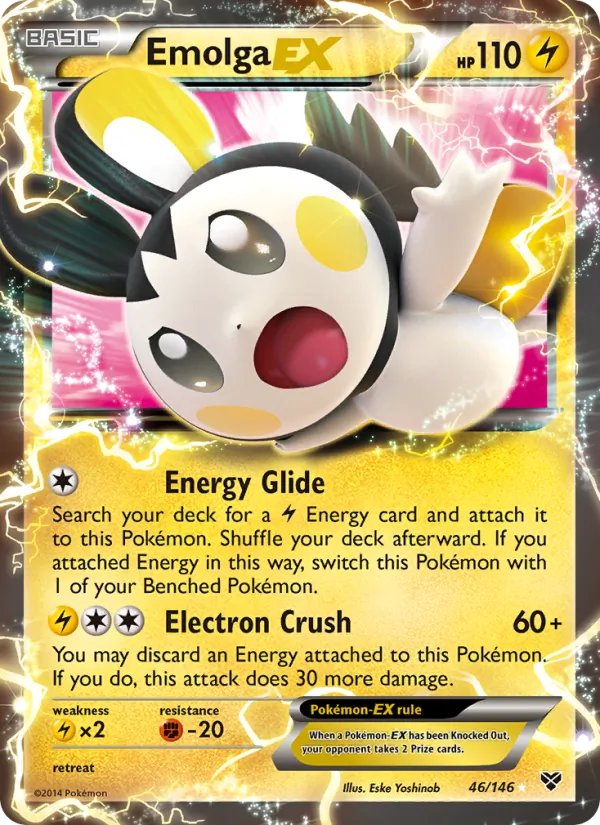 Emolga EX 46 · XY