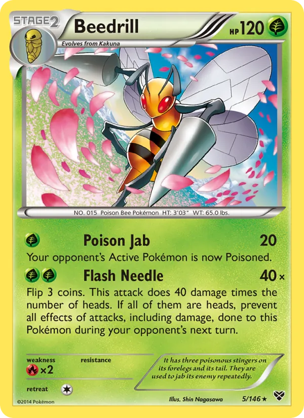 Beedrill 5 · XY