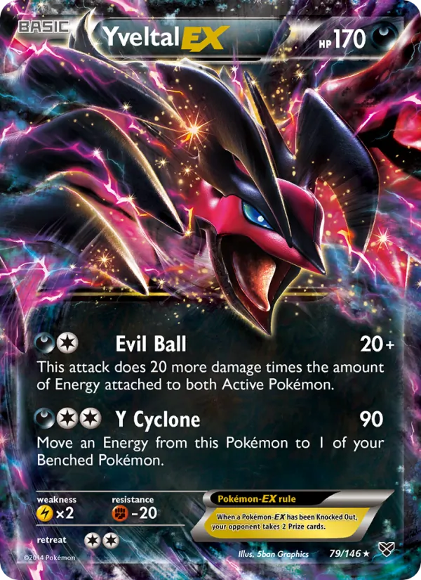 Yveltal EX 79 · XY