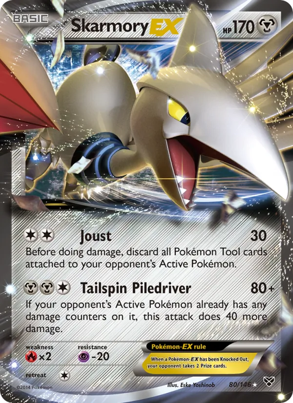 Skarmory EX 80 · XY