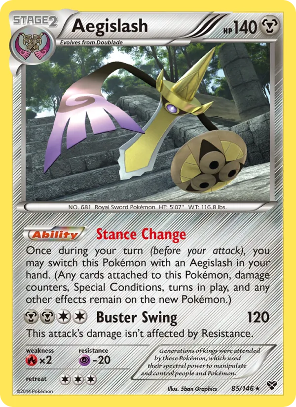 Aegislash 85 · XY