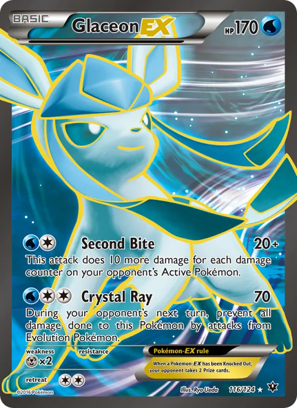 Glaceon EX 116 · Fates Collide