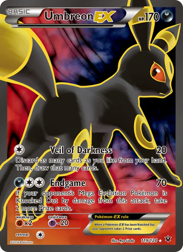 Umbreon EX 119 · Fates Collide