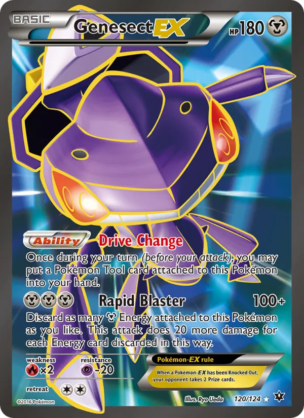 Genesect EX 120 · Fates Collide