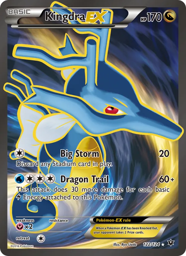 Kingdra EX 122 · Fates Collide