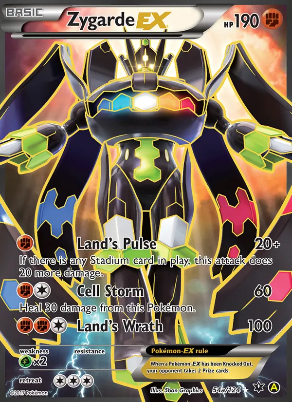 Zygarde EX 54a · Fates Collide