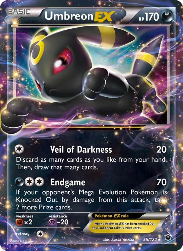 Umbreon EX 55 · Fates Collide
