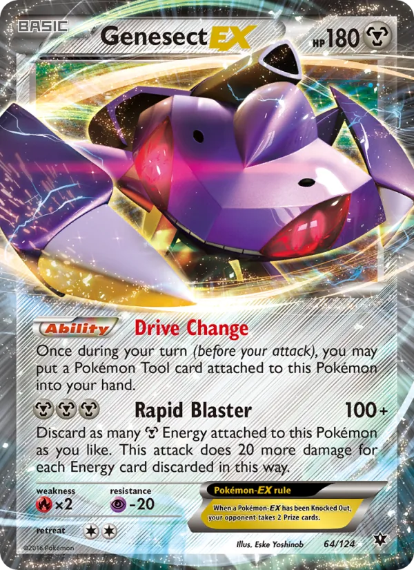 Genesect EX 64 · Fates Collide
