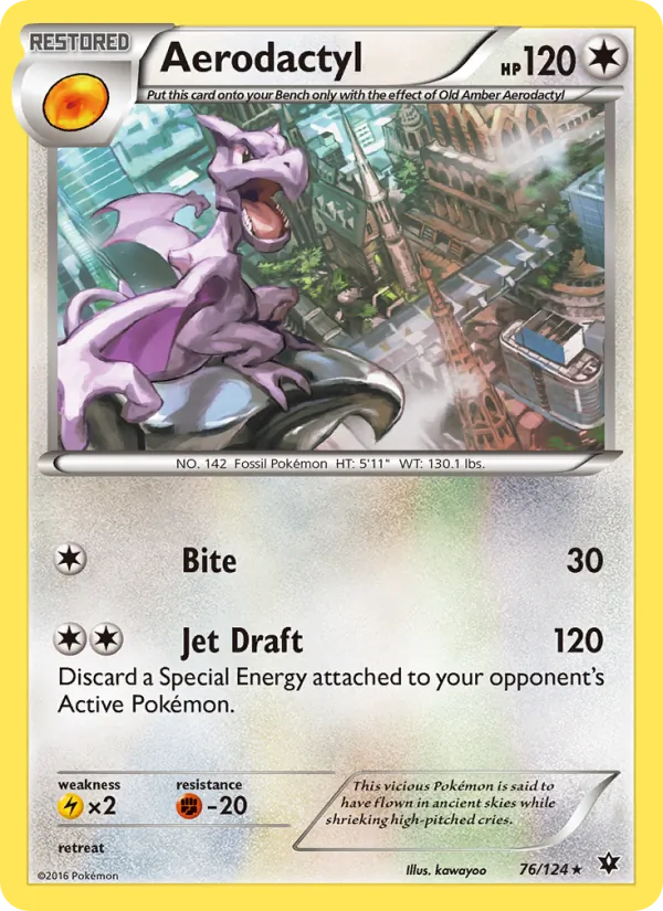 Aerodactyl 76 · Fates Collide