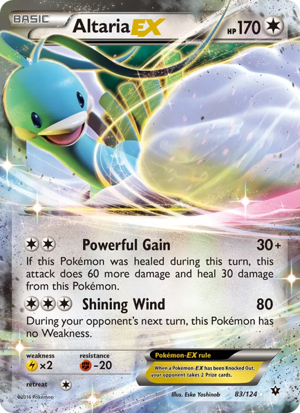 Altaria EX 83 · Fates Collide
