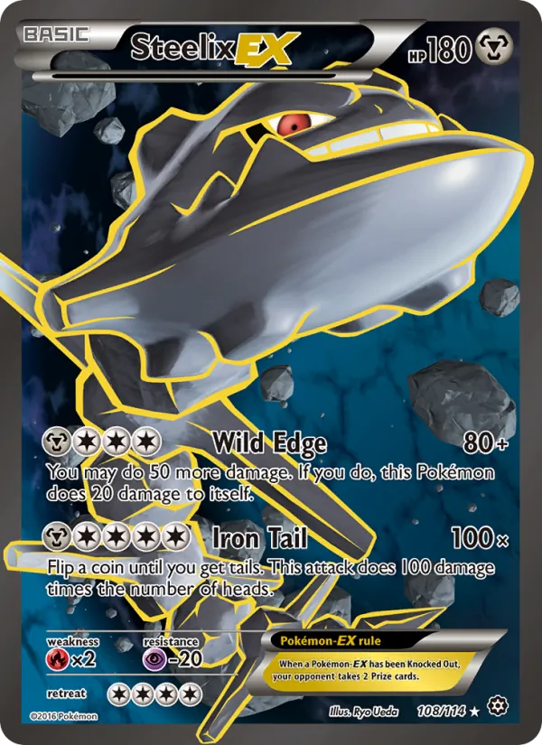 Steelix EX 108 · Steam Siege
