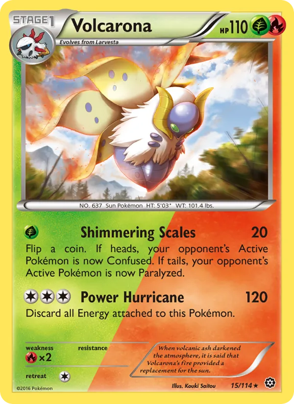 Volcarona 15 · Steam Siege
