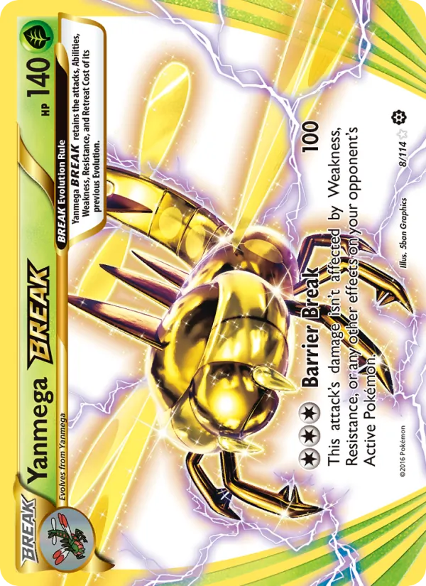 Yanmega BREAK 8 · Steam Siege