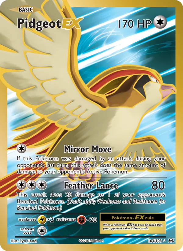 Pidgeot EX 104 · Evolutions