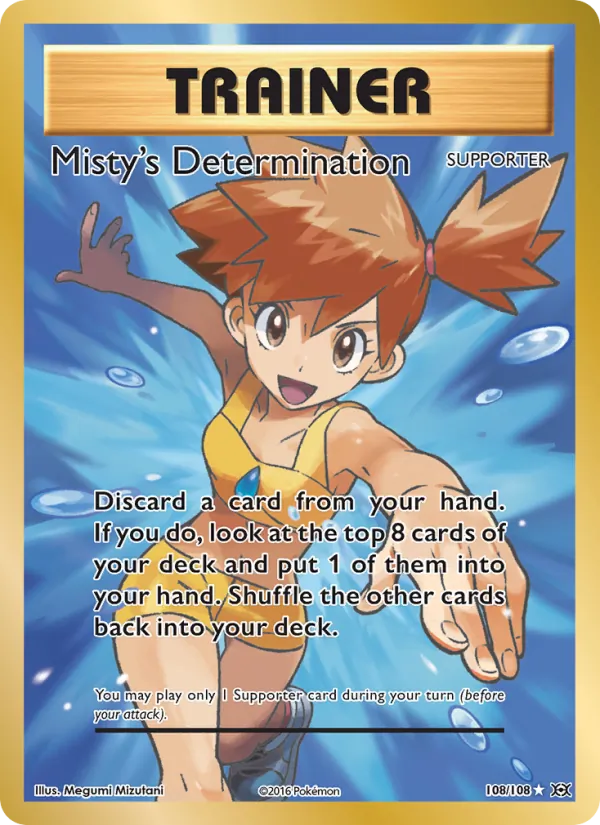 Misty's Determination 108 · Evolutions