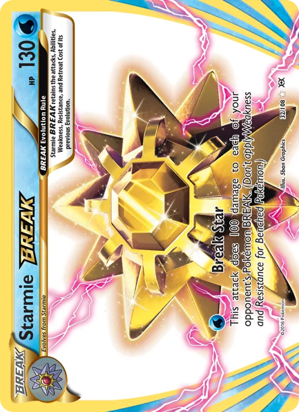 Starmie BREAK 32 · Evolutions