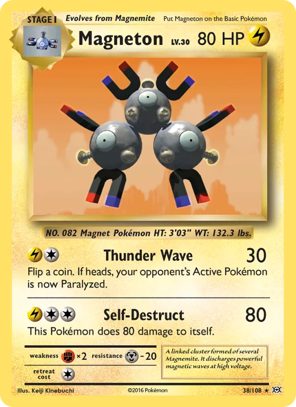 Magneton 38 · Evolutions
