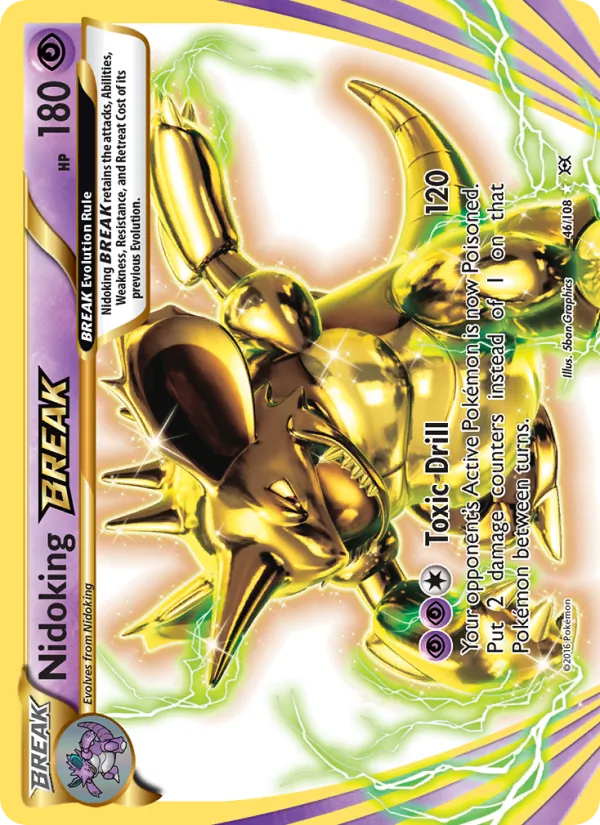 Nidoking BREAK 46 · Evolutions