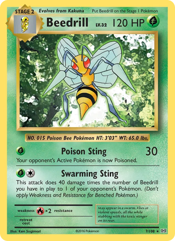 Beedrill 7 · Evolutions