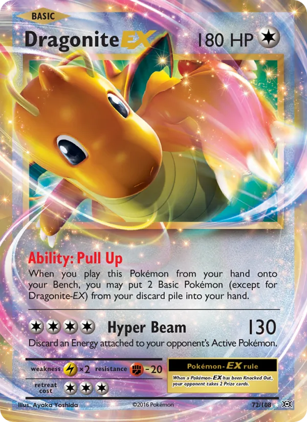 Dragonite EX 72 · Evolutions