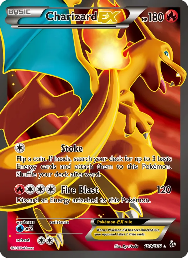 Charizard EX 100 · Flashfire