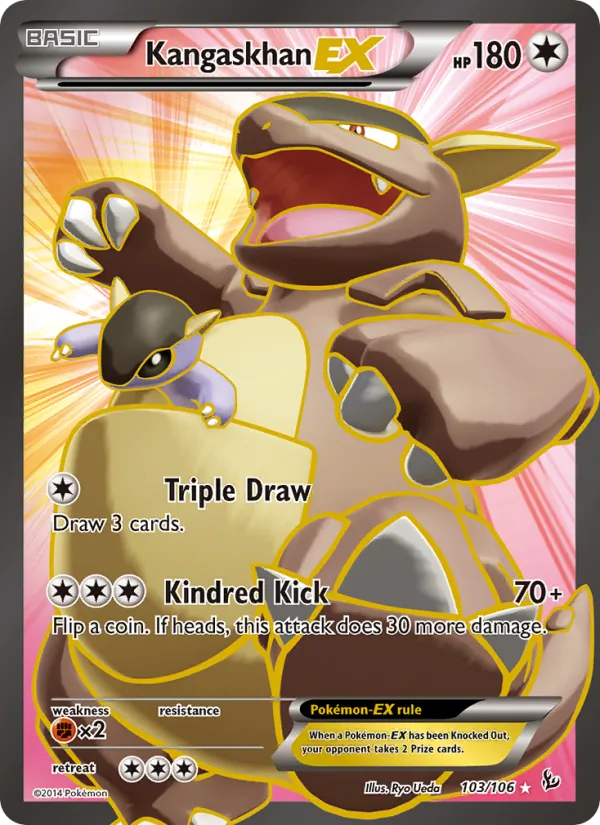 Kangaskhan EX 103 · Flashfire