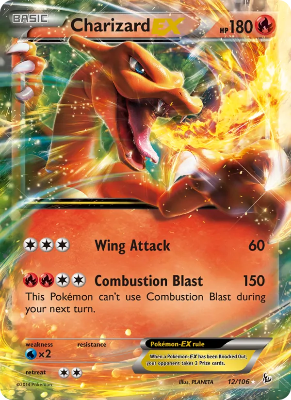 Charizard EX 12 · Flashfire