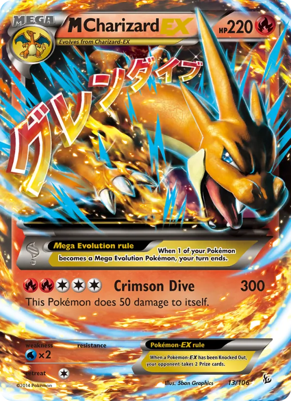 M Charizard EX 13 · Flashfire
