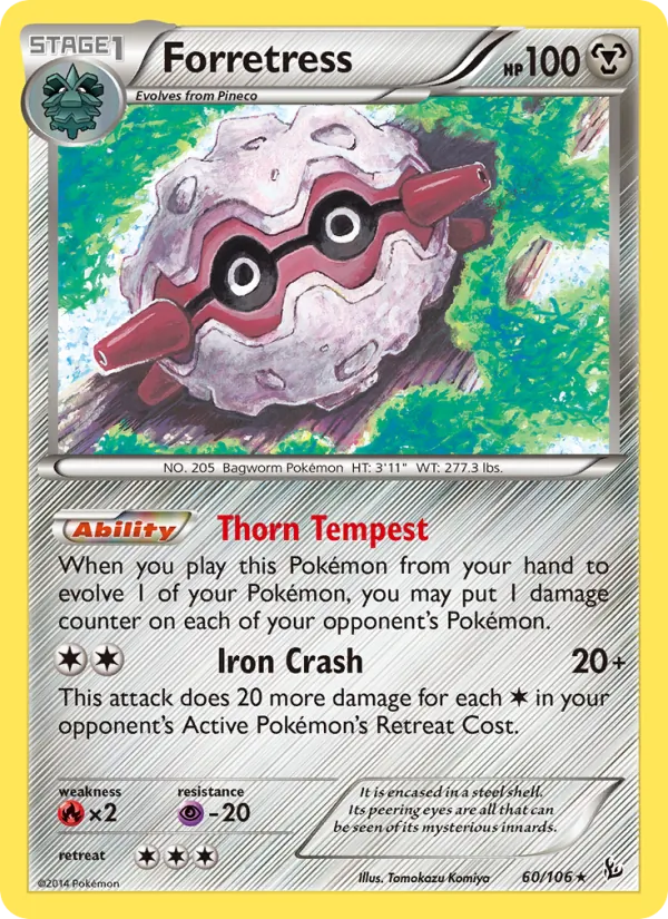 Forretress 60 · Flashfire