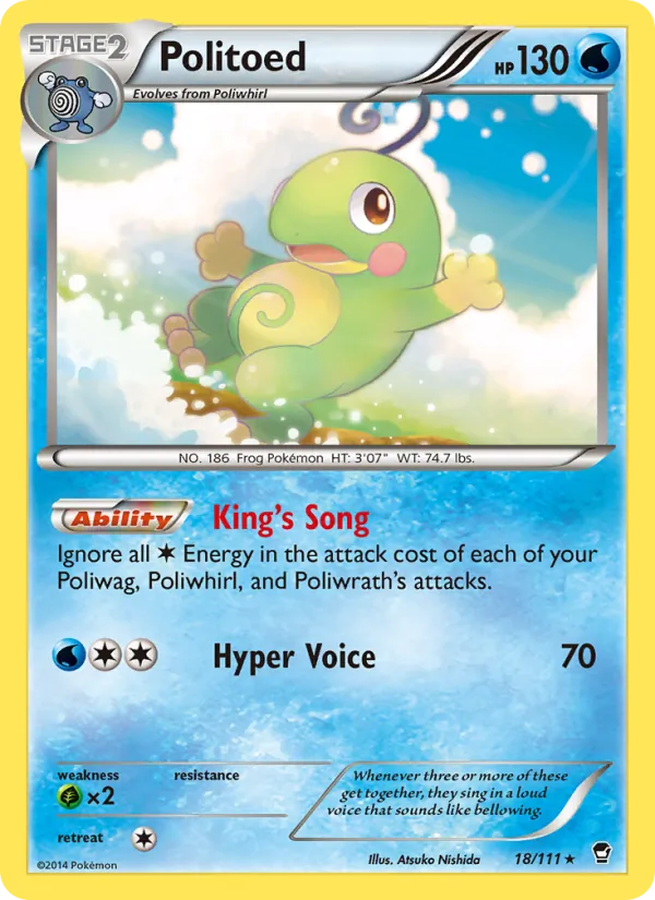 Politoed 18 · Furious Fists