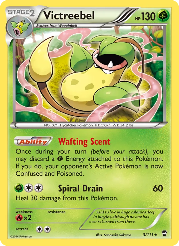 Victreebel 3 · Furious Fists