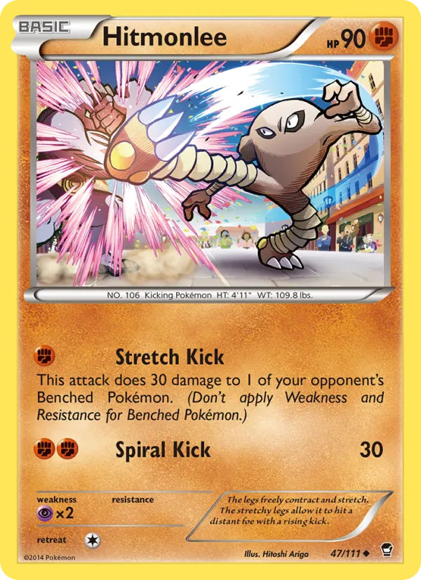 Hitmonlee 47 · Furious Fists