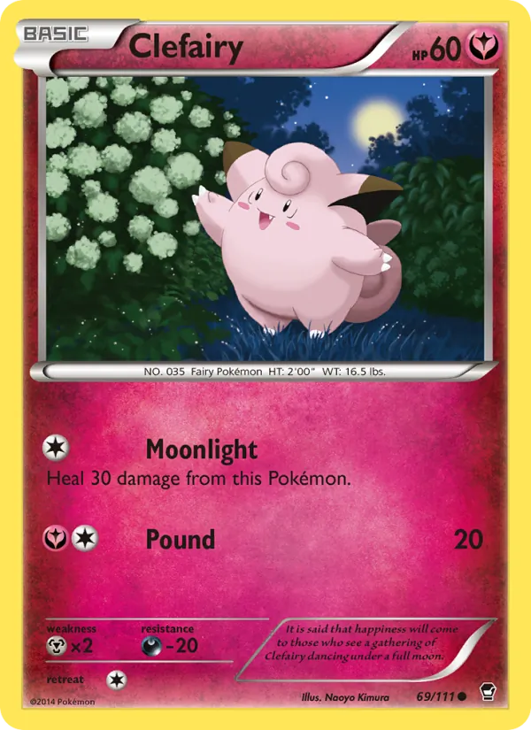 Clefairy 69 · Furious Fists