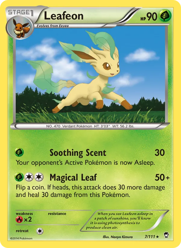 Leafeon 7 · Furious Fists