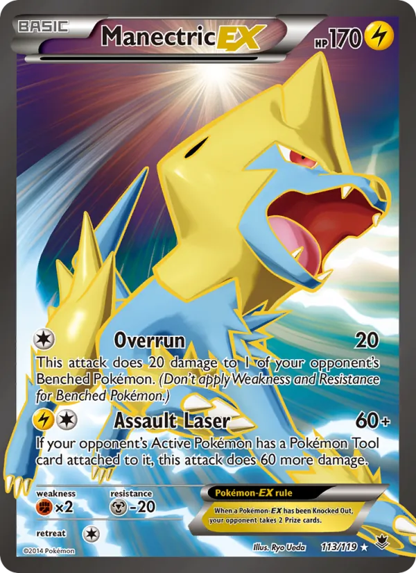 Manectric EX 113 · Phantom Forces