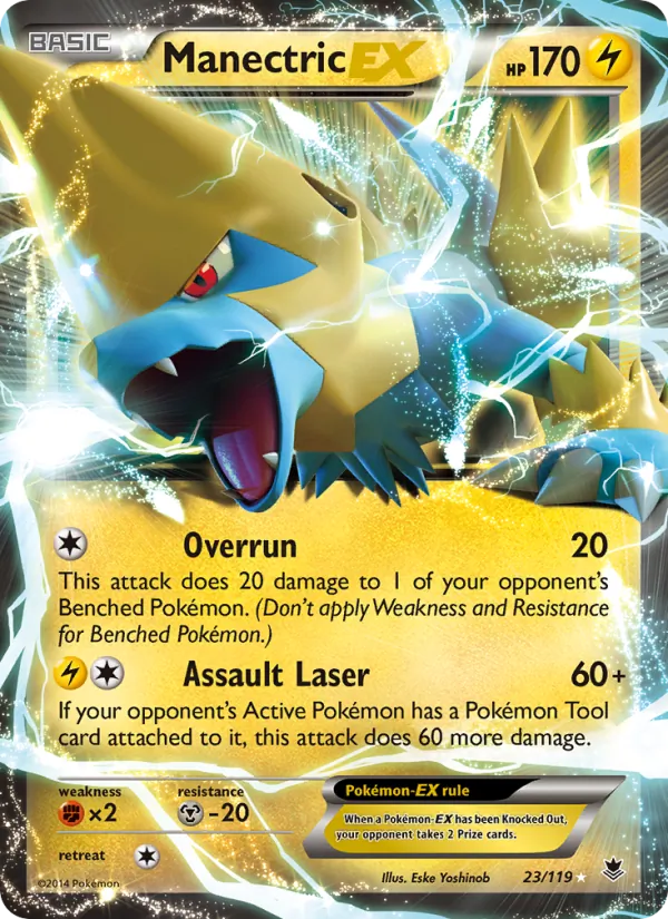 Manectric EX 23 · Phantom Forces