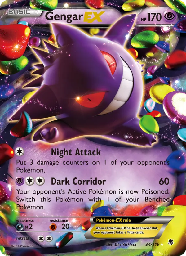 Gengar EX 34 · Phantom Forces