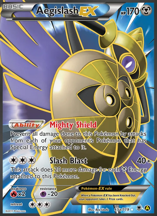 Aegislash EX 65a · Phantom Forces