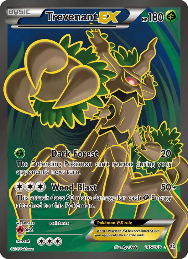 Trevenant EX 145 · Primal Clash